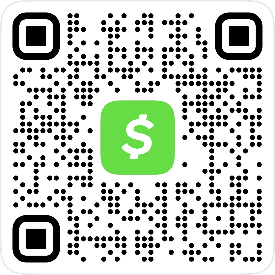 Cash App QR code for pjlaffey